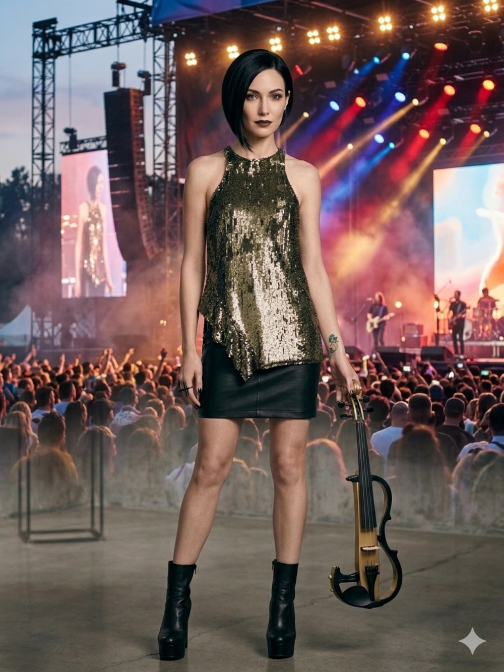 3.1 Phillip Lim Gold Sequin Halter (SIZE 2/XS-S)
